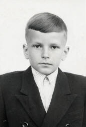 Jan F. Kurkiewicz w roku 1957...